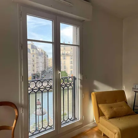 Spacious And Bright - Canal St-martin Apartment Paris