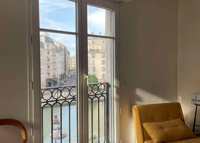 Spacious And Bright - Canal St-martin דירה פריז